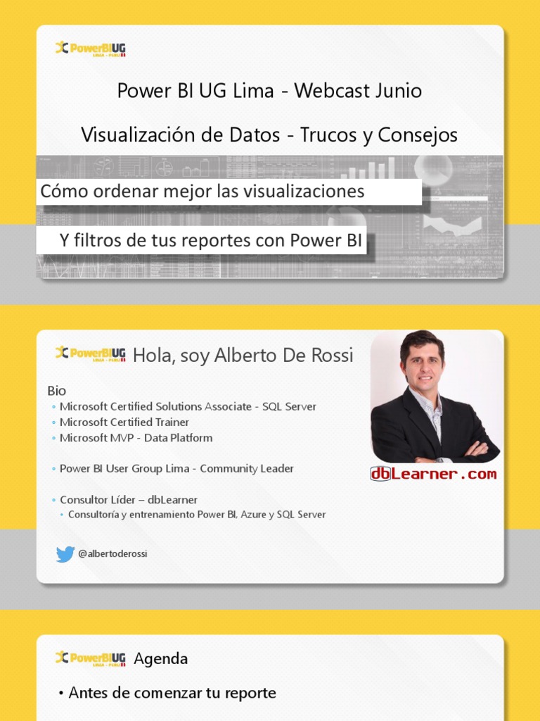 Trucos de Visualización en Power BI | PDF | Software de la aplicacion ...