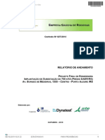 Relatório de andamento da implantação de subestação de 750 kVA no prédio do DAER em Porto Alegre