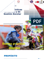 Buenas prácticas docentes y gestión escolar