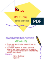 Unit UNIT - 1 (A) 1 (A) Unit UNIT - 1 (A) 1 (A) : Conic Sections Conic Sections