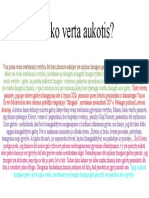 Dėl Ko Verta Aukotis