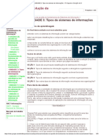 Tipos de Sistemas de Informações - ITI-Suporte e Solução de SI - PDF - 2021