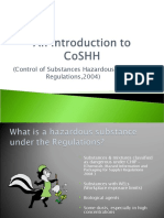 Control of Substances Hazardous To Health Regulations, 2004