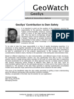 GeoSys' Seismic Instrumentation Solutions for Dam Safety Monitoring