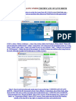 How to Order a Long Form Certificate of Live b