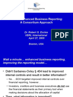 XBRL & Enhanced Business Reporting: A Consortium Approach