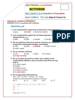 Tarea N 1 QUÍMICA DEL CARBONO Estado y Propiedades 13 08