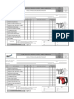 SC-SSO-P-41-22 Check List Taladro Percutor o Hilti