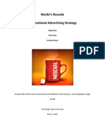 Nestlé's Nescafe International Advertising Strategy: Argentina Germany United States
