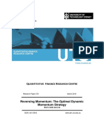 Q F R C: Reversing Momentum: The Optimal Dynamic Momentum Strategy