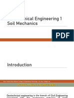 Geotechnical Engineering 1 Soil Mechanics