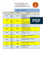 Cronograma Curso Bombeiro Civil Cronograma Orós Novo