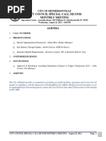 Aug. 25 Hendersonville City Council Meeting Packet