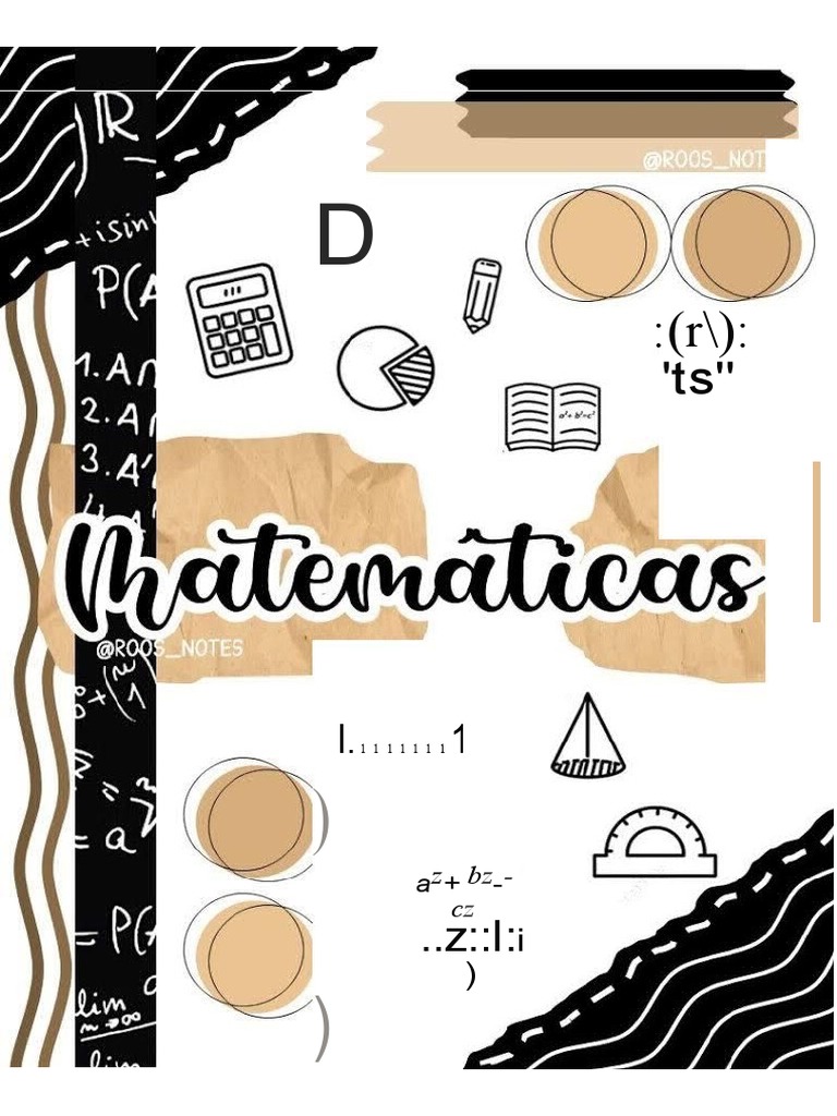 Portada Matematicas | PDF
