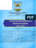 Plan de Desarrollo Institucional PDI 2016-2020