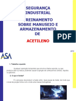 treinamento acetileno