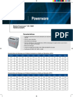 Bateria Powerware 12V 150W