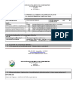 5° Ciencias Naturales Jueves