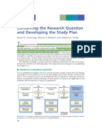Conceiving the Research Question