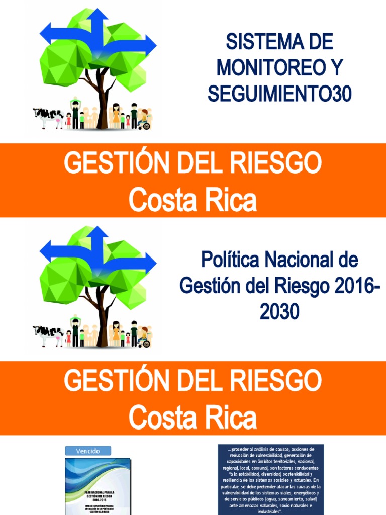Gestión del Riesgo en Costa Rica | PDF | Sustentabilidad | Riesgo