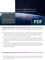 La Construcción de La Democracia y Luchas Sociales