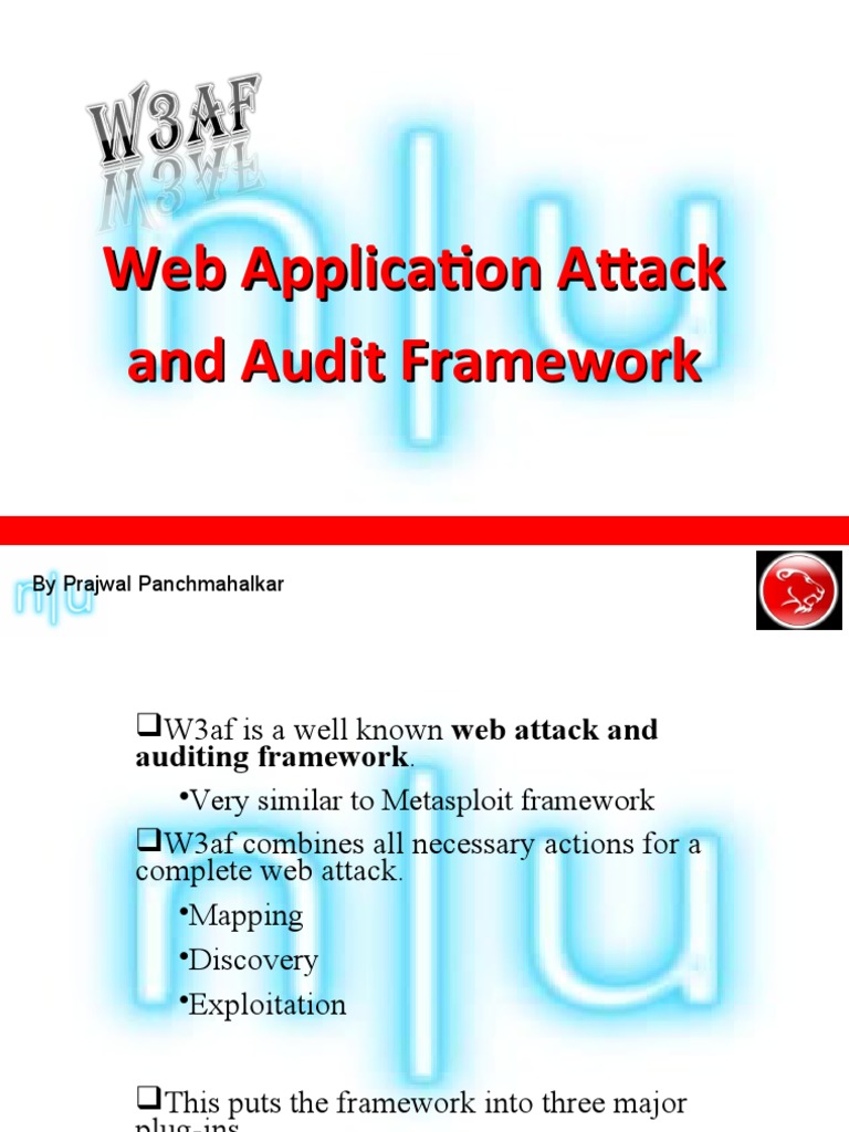 Web Attack & Audit Framework Guide | PDF | Computers