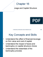 Financial Leverage and Capital Structure Policy: © 2019 Mcgraw-Hill Education Limited. All Rights Reserved