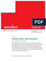 Industrialize and Innovate: Outsourcing