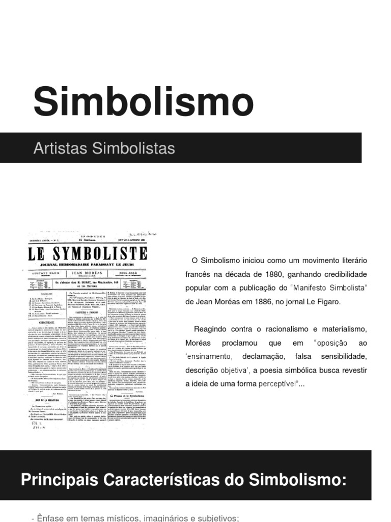 O Simbolismo: Contexto Histórico, Características e Principais Artistas ...