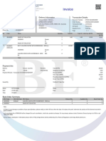 Invoice: Buyer Information Delivery Information Transaction Details