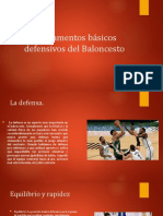 Fundamentos Básicos Defensivos Del Baloncesto