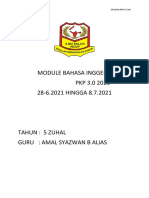 Module Bahasa Inggeris Tahun 5 Zuhal