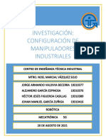 Investigacion Configuraciones Manipuladores