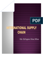 [Materi] 9. Edi Sugiarto, S.kom, M.kom - SCM - International Supply Chain
