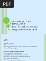 Pendidikan Islam Tingkatan 4