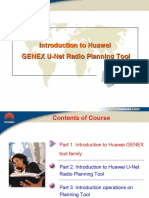 Huawei GENEX U-Net Radio Planning Introduction