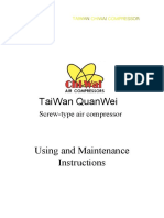 Taiwan Quanwei: Screw-Type Air Compressor