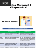 Chapter 4-6 - Nursing Research