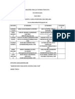 Docentes para Las Tutorias Trayecto 1