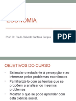 Economia: Introdução à Ciência Econômica