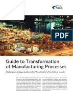 Whitepaper Transformation of Manufacturing Processes