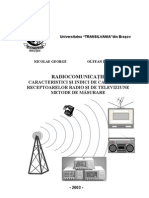 Download Radiocomunicatii Caracteristici si indici de calitate ai receptoarelor de radio si televiziune Metode de masurare by PC Doctor SN52173451 doc pdf