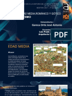 Edad Media, Romanico y Gotico.