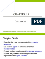 Networks: Fundamentals of Computer Sciences-Slide Notes by Ms. Laila Khalid