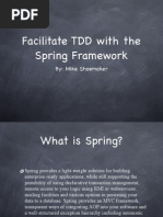 Spring and TDD