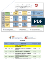 ICWFM-2021 Presentation Schedule