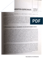 1. Procedimientos Especiales. Derecho Procesal Penal