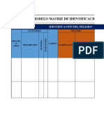 Plantilla Matriz de Peligros