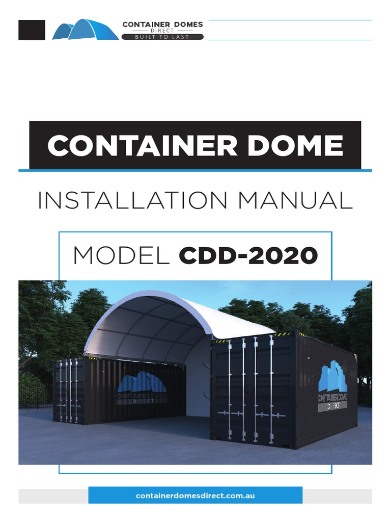 Container - Domes - Manual - CDD 2020 - Compressed Aug 15 2021 11 16 56 ...