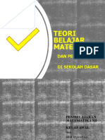 Micro Teaching Teori Belajar Matematika